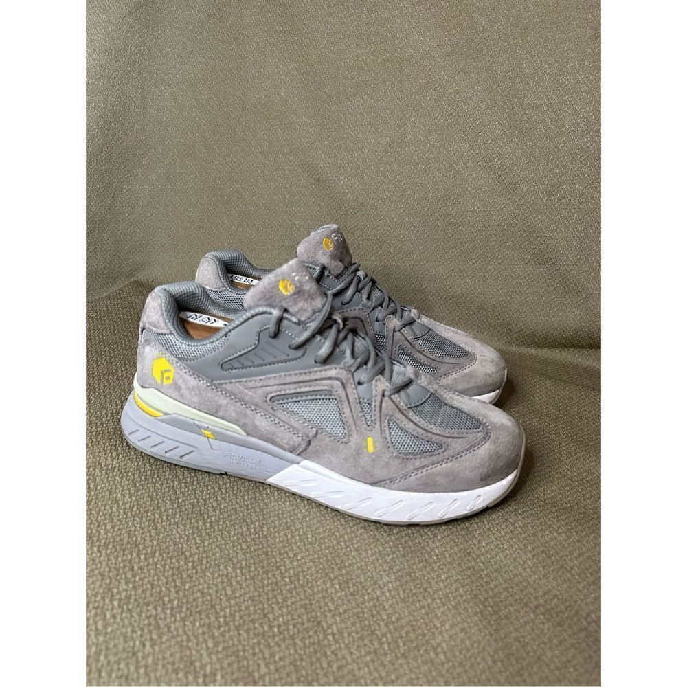 FitVille Marca Rebound Core Walking Shoes Mens 10 Gray Suede Replacement Insoles